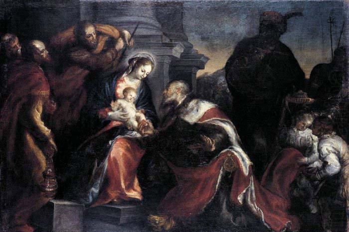 Adoration of the Magi, Francisco Camilo